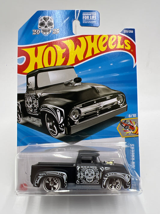 2025 Hot Wheels N Case Celebration Racers #233 Custom 56 Ford Truck Black 31B