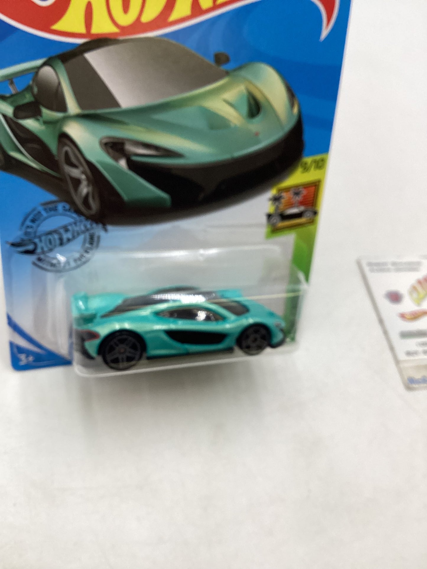 2020 Hot wheels #149 McLaren P1 Teal 103G