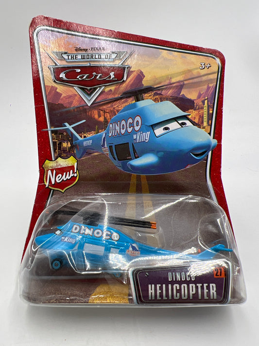 Disney Pixar The World Of Cars #27 Dinoco Helicopter 3