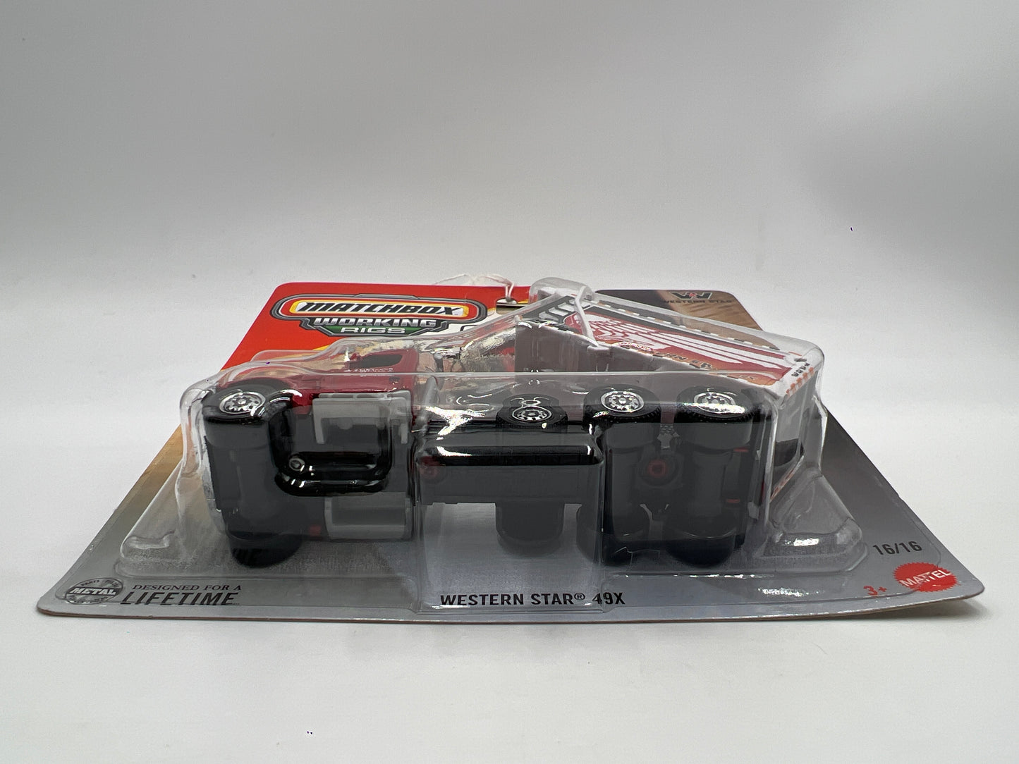 2025 Matchbox Working Rigs #16 Western Star 49X Red 164E