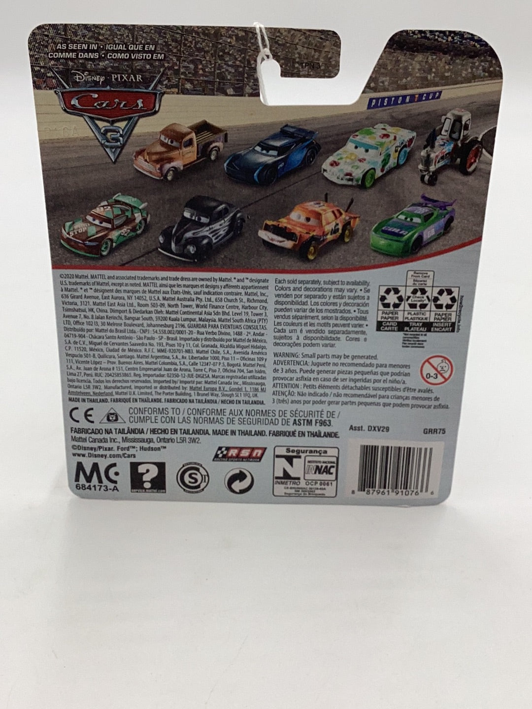 Disney Pixar Cars Track Damage Cruz Ramirez 142E