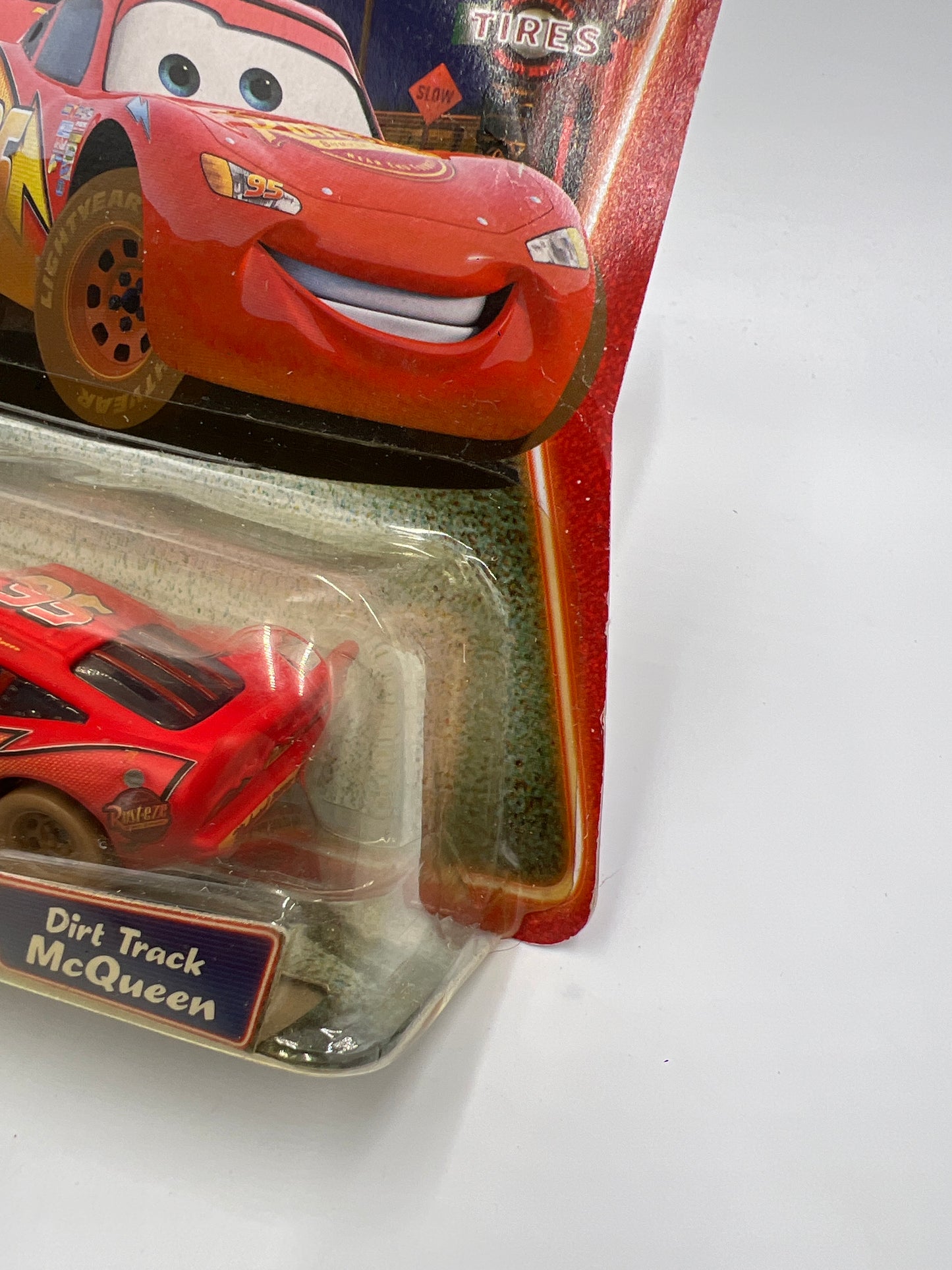 Disney Pixar Cars Supercharged Dirt Track McQueen 138E