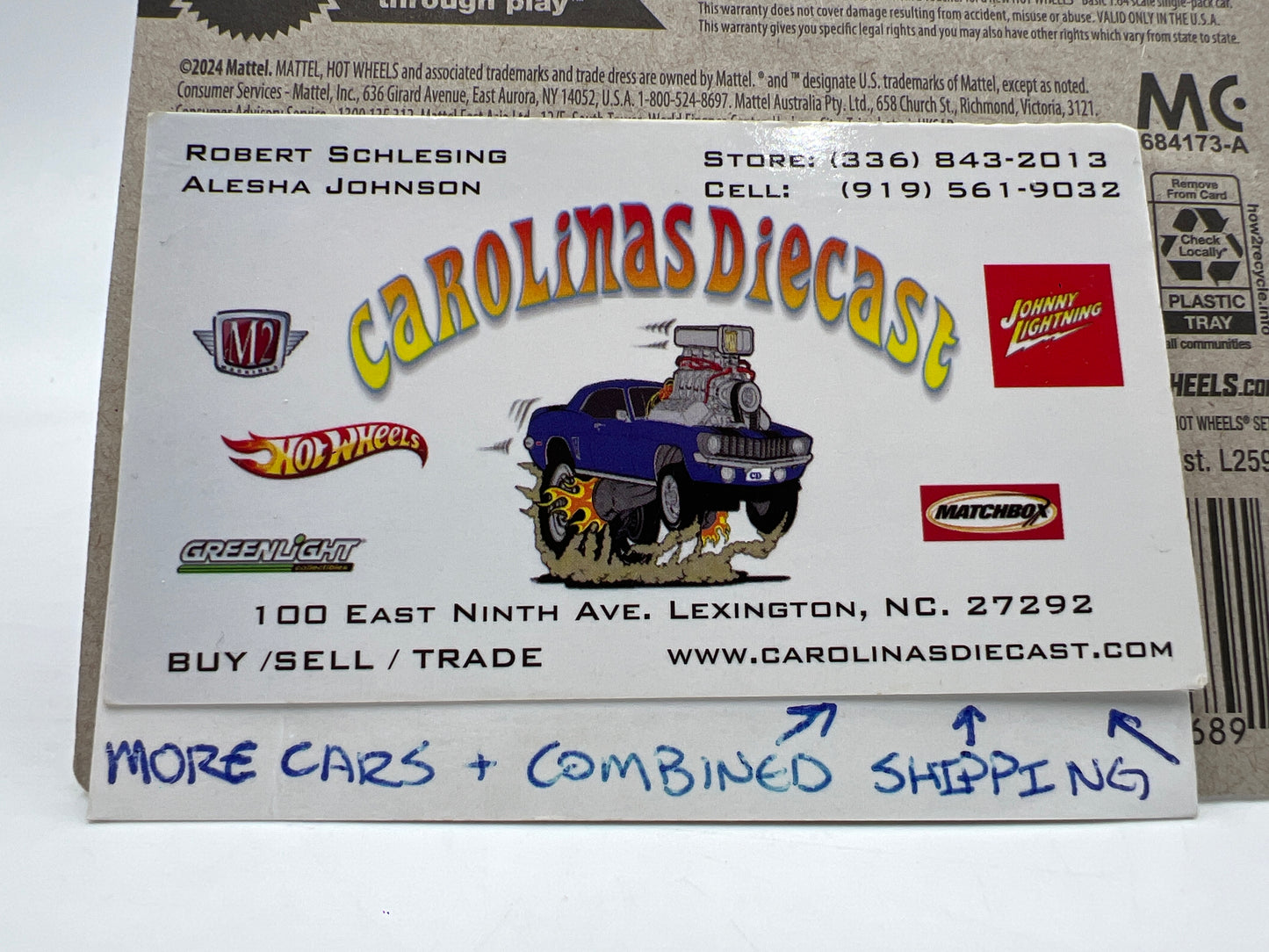 2025 Hot Wheels H Case Experimotors #188 Magic 8 Ball Decidedly Go Purple 122E