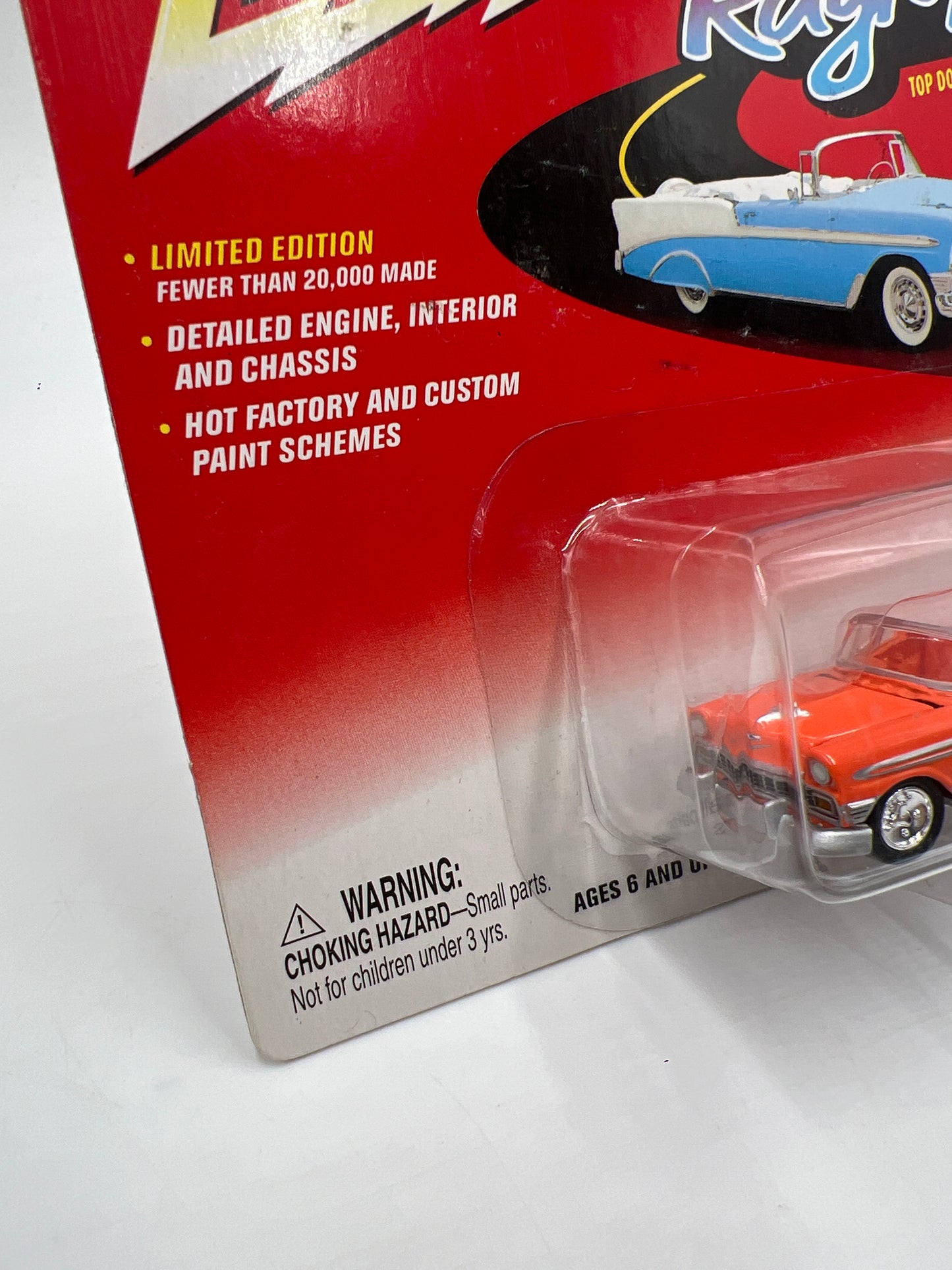Johnny Lightning Ragtops 1956 Chevy Bel Air Orange 228G