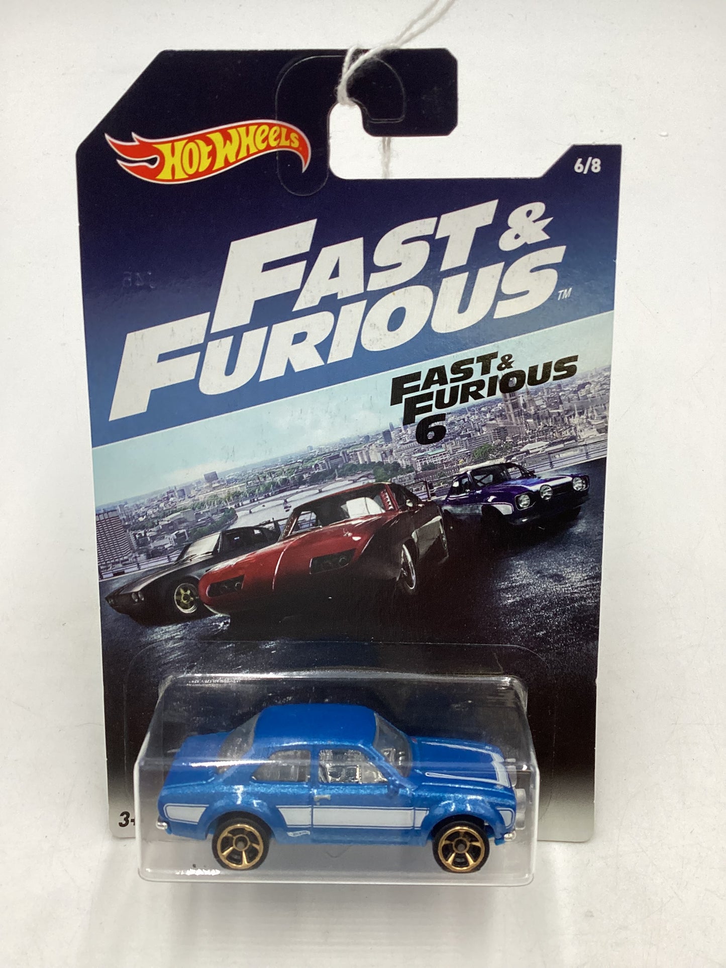 2017 Hot Wheels Fast & Furious 6 #6 70 Ford Escort RS1600 74F