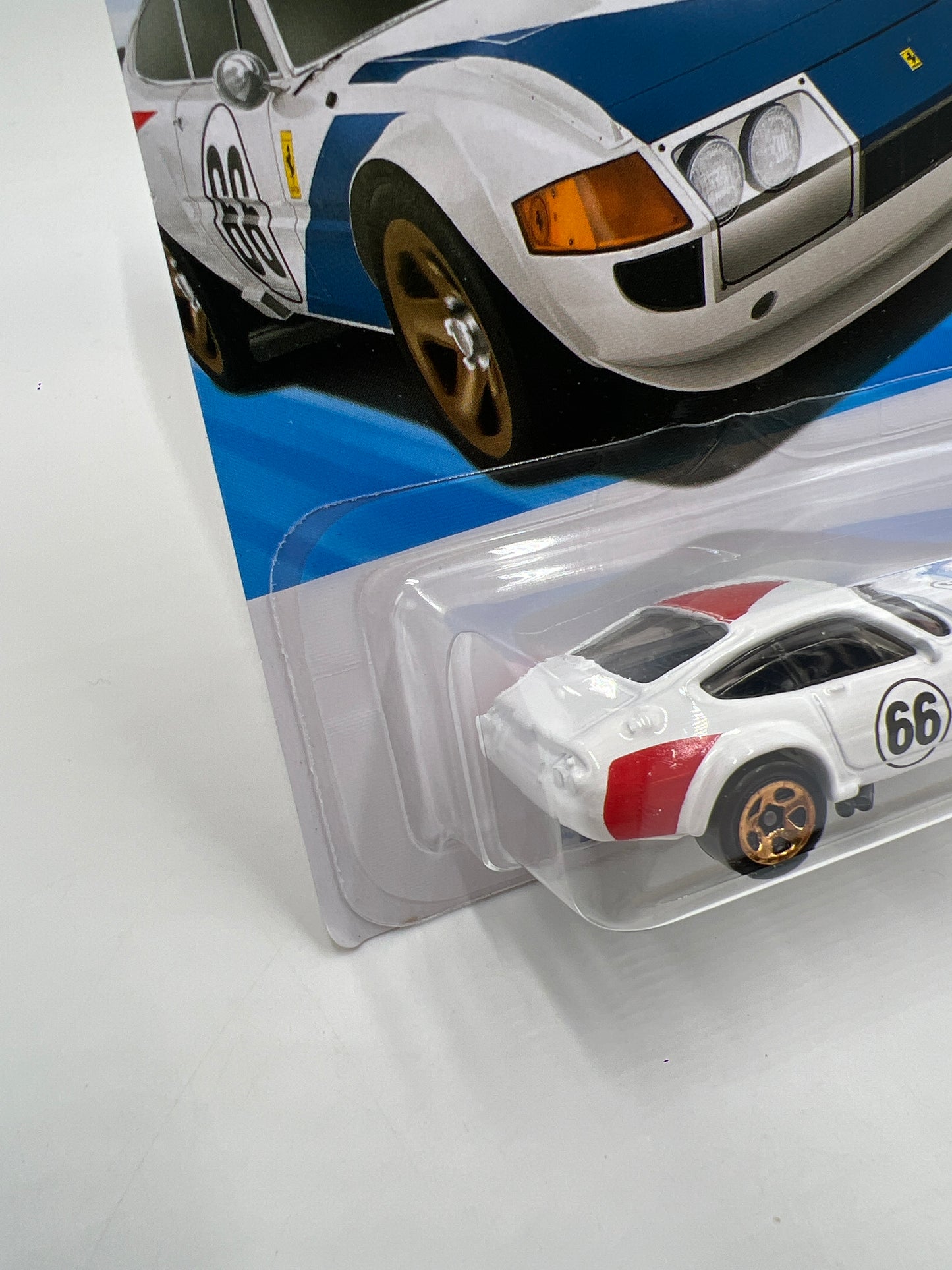2026 Hot Wheels C Case Ferrari #62 Ferrari 365 GTB4 Competizione White