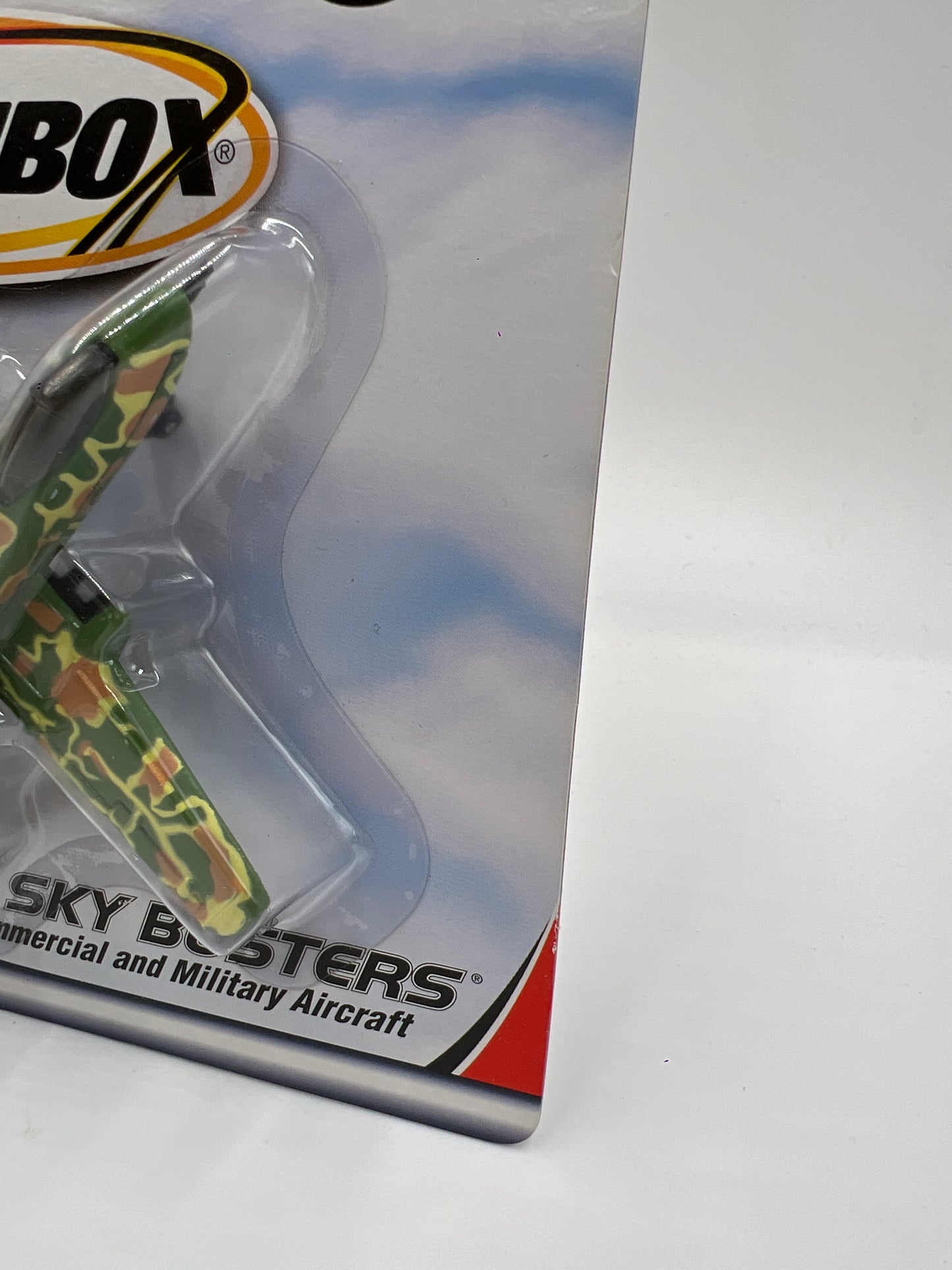 Matchbox Sky Busters Warthog A-10A Military Plane Camo