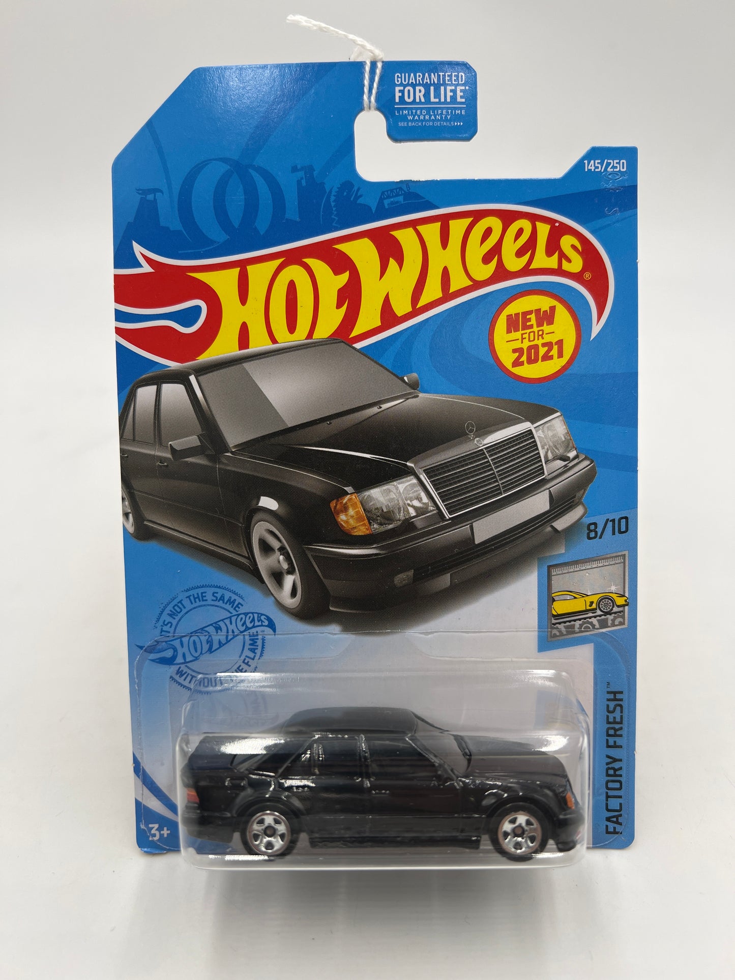 2021 Hot Wheels Factory Fresh #145 Mercedes-Benz 500 E Black 89A