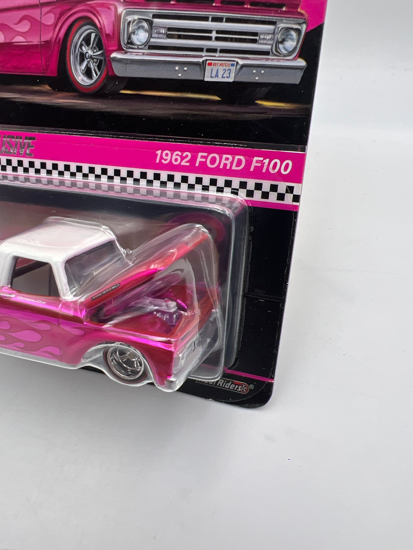 2023 Hot Wheels RLC Club Exclusive 1962 Ford F-100 Pink W/Protector