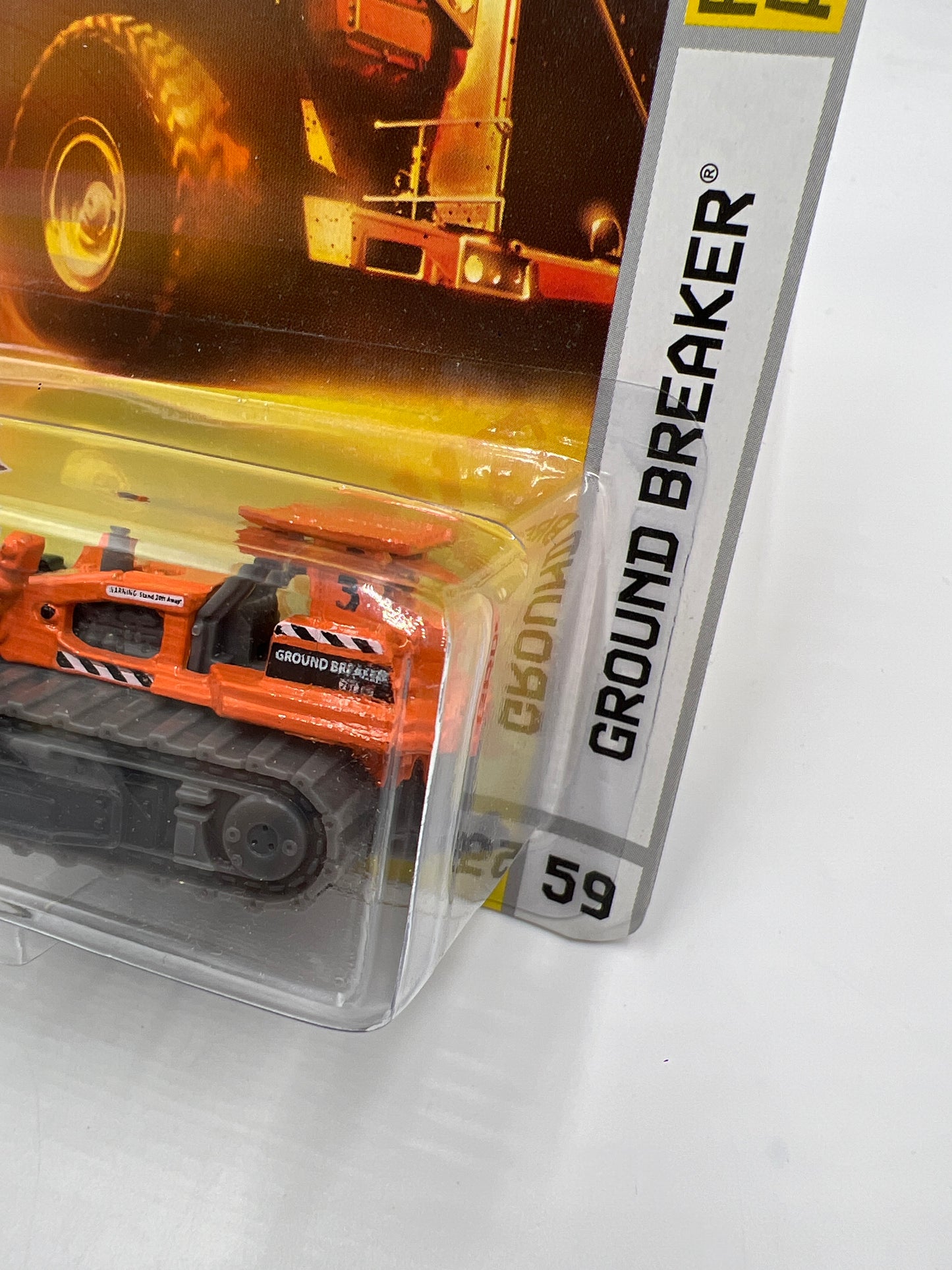 Matchbox Construction #59 Ground Breaker Orange 209H