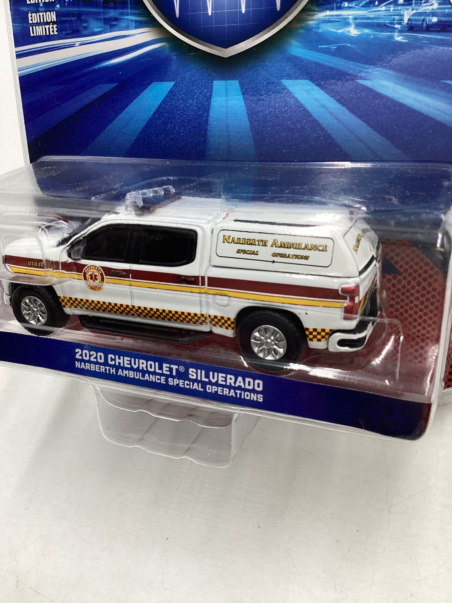 Greenlight First Responders Series 1 2020 Chevrolet Silverado Narberth Ambulance Special Operations