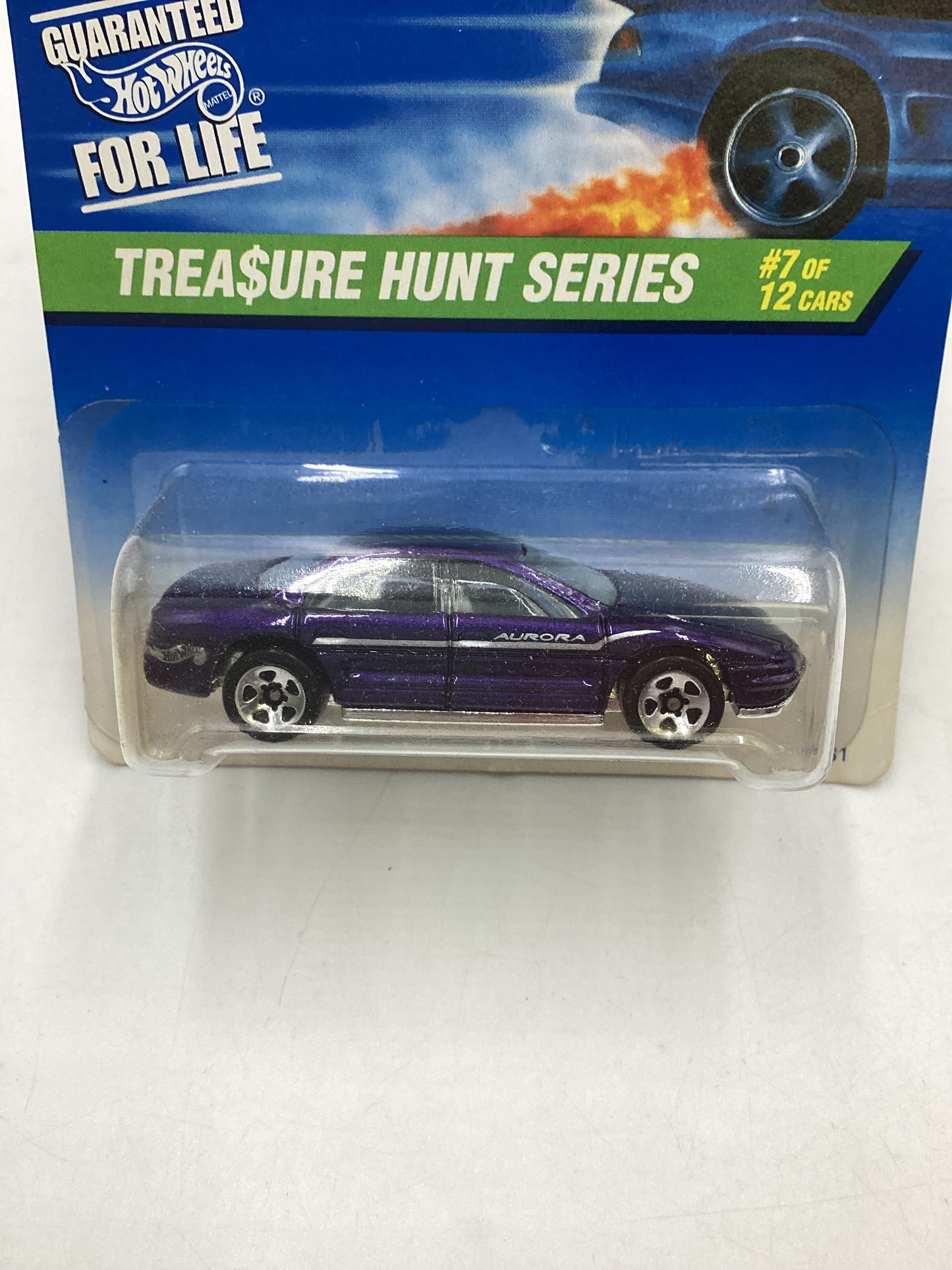 1997 Hot Wheels Treasure Hunt 7/12 Olds Aurora #584 274C