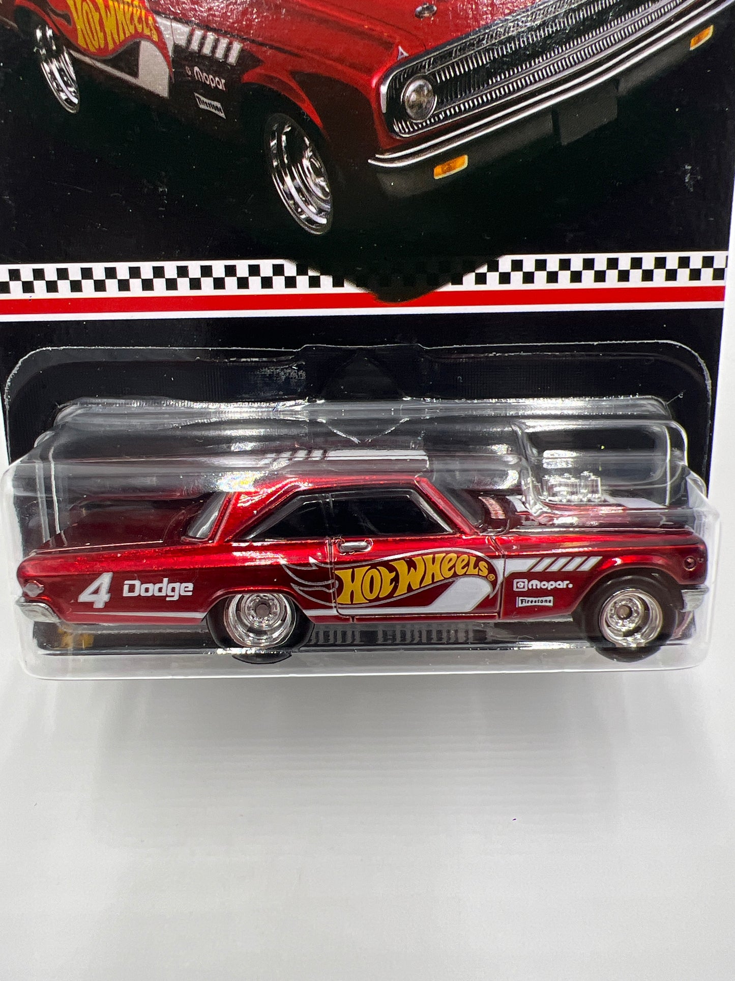2024 Hot Wheels RLC Collector Edition Mail In #4 65 Dodge Coronet Red W/Protector