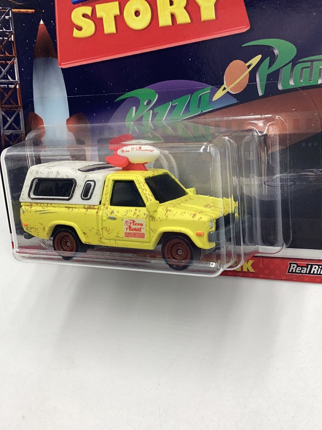 Disney Pixar Cars Toy Story Pizza Planet Truck with protector