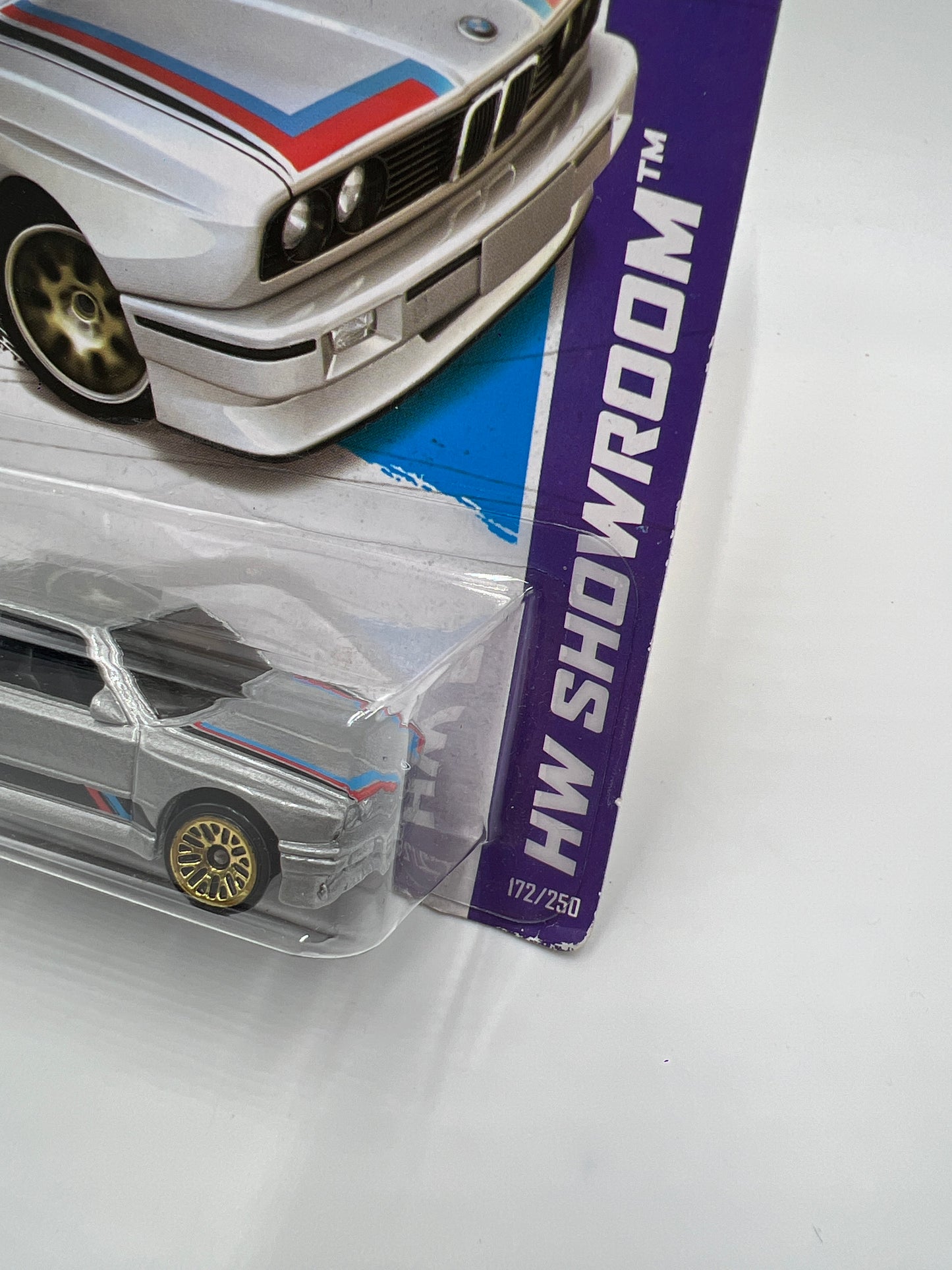 2013 Hot Wheels Showroom #172 92 BMW M3 Silver
