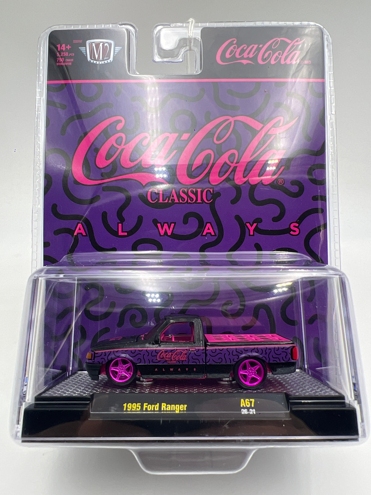 M2 Machines A67 CHASE Coca Cola 1995 Ford Ranger