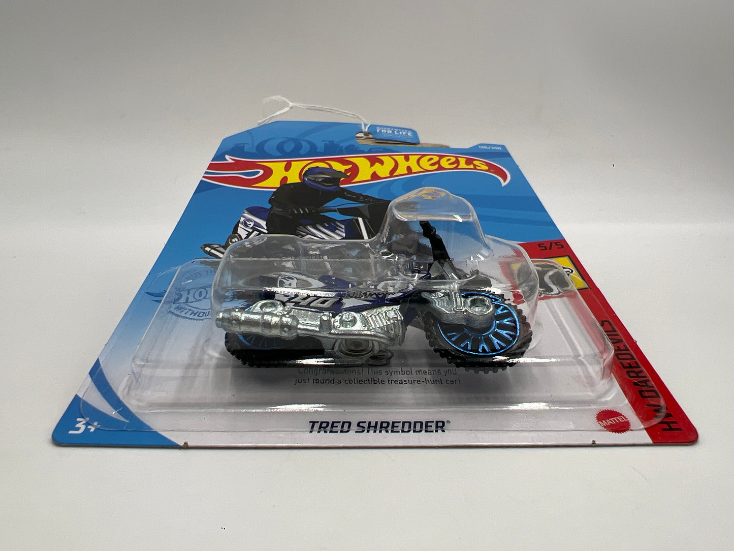 2021 Hot Wheels Treasure Hunt #136 Tred Shredder Blue 282G