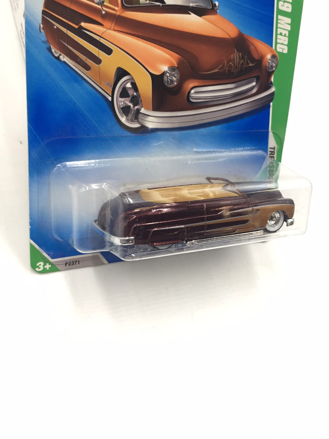 2009 hot wheels super treasure hunt #51 49 Merc W/Protector