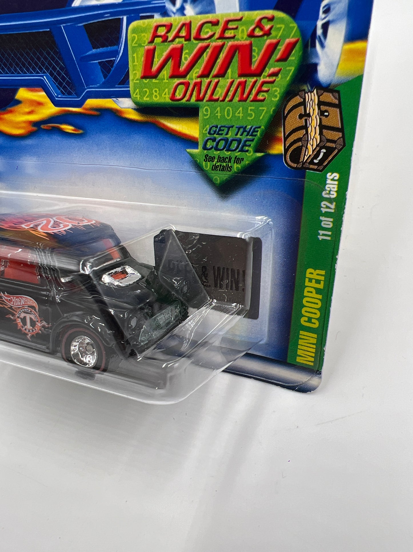 2002 Hot Wheels Treasure Hunt  #11 Mini Cooper Real Riders 273B