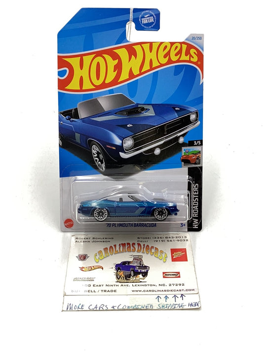 2024 Hot Wheels #20 70 Plymouth Barracuda 51B