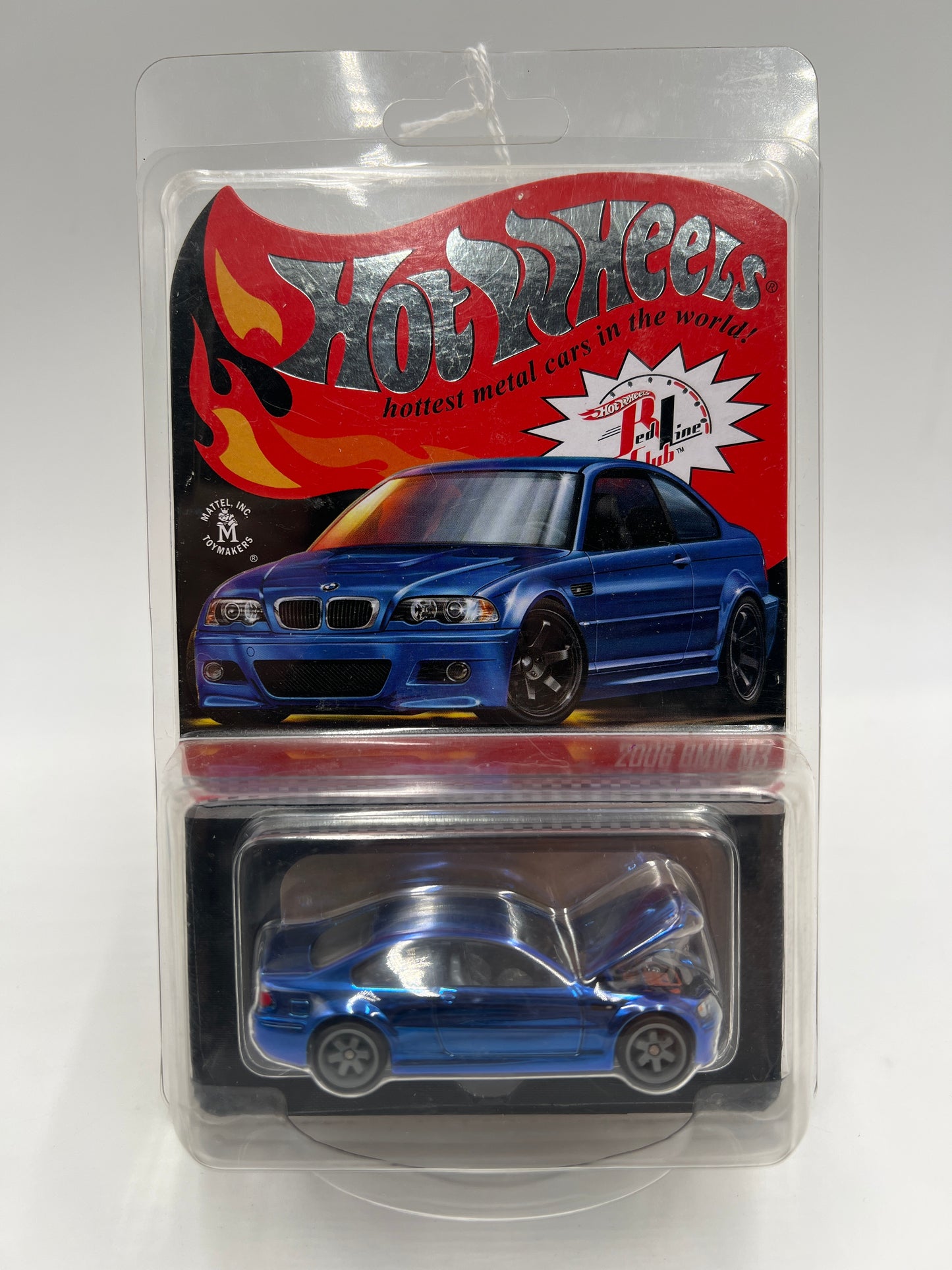 2022 Hot Wheels RLC #10213/30000 2006 BMW M3 Blue W/Protector