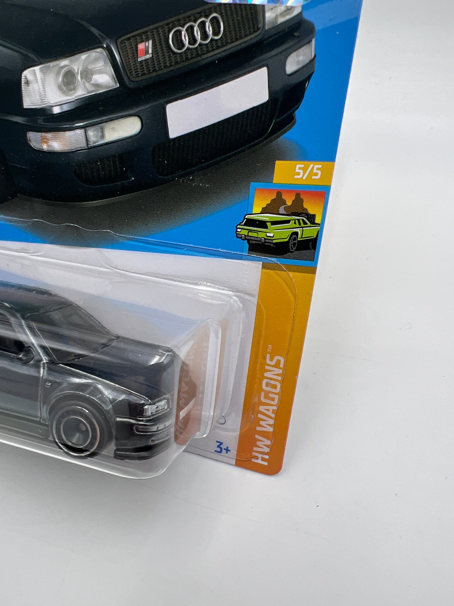 2022 Hot Wheels Factory Sealed Super Treasure Hunt #228 94 Audi Avant RS2 Black W/Protector