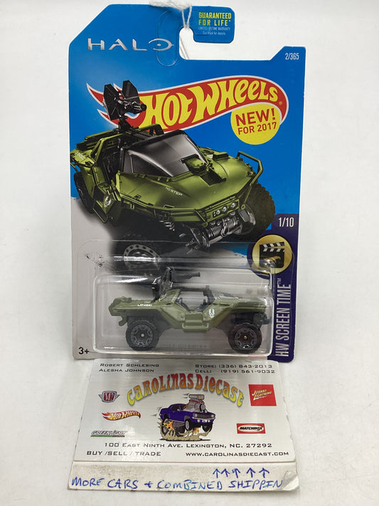 2017 Hot wheels #002 UNSC Warthog 123G