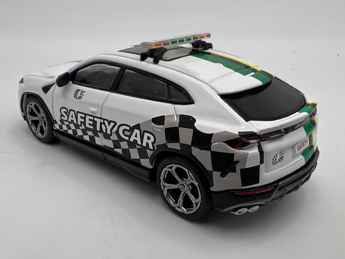 Mini GT MiJo Exclusive #591 Lamborghini Urus 2022 Macau GP Official Safety Car White