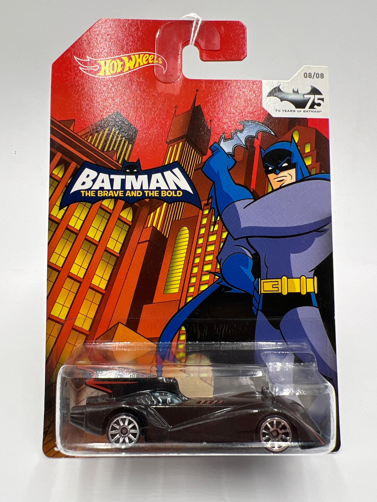 Hot Wheels Batman 75th Anniversary Set #8 The Brave And The Bold Batmobile 117D