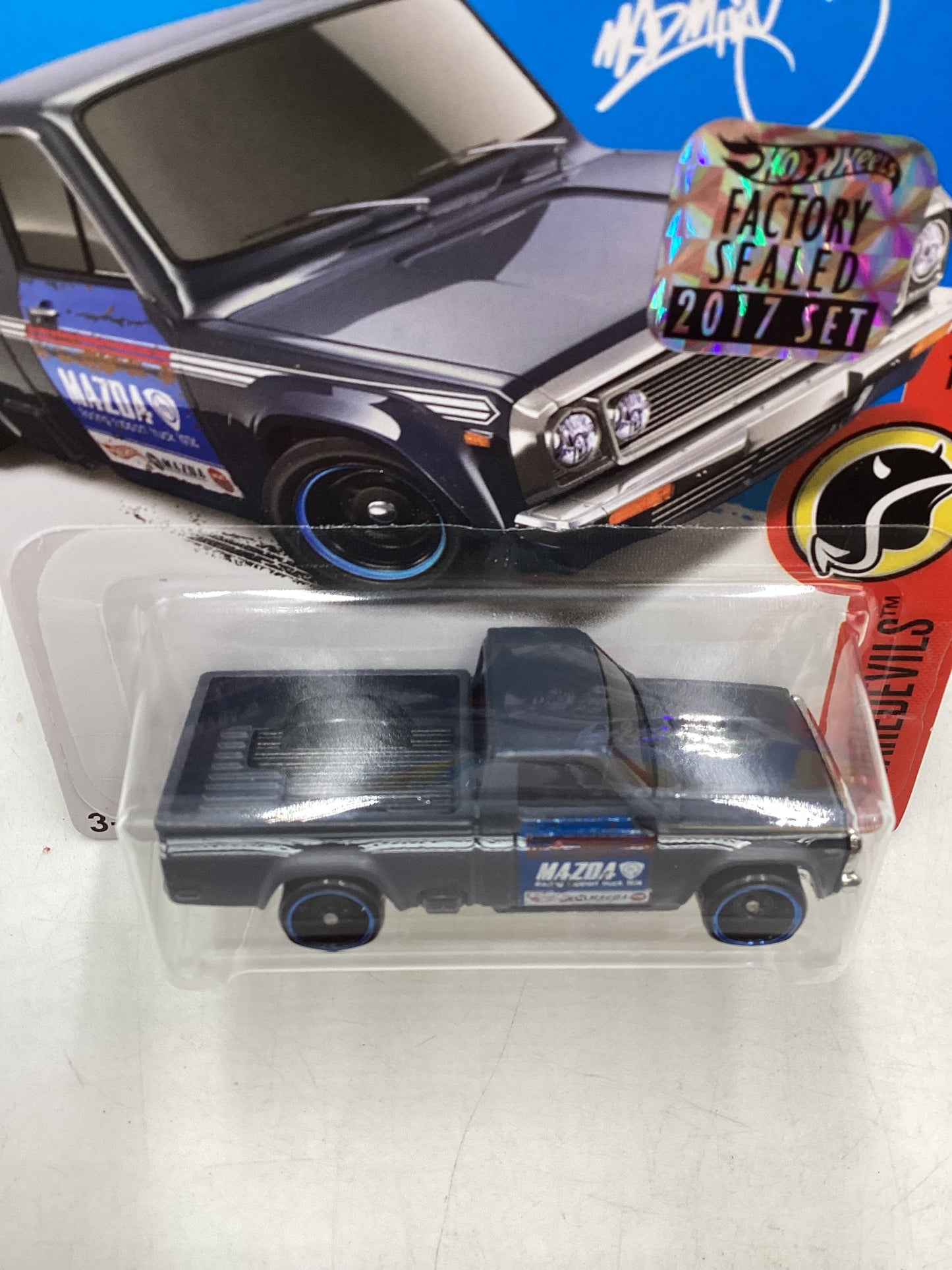 2017 Hot wheels Factory Sealed #286 Mazda Repu Gray 87E