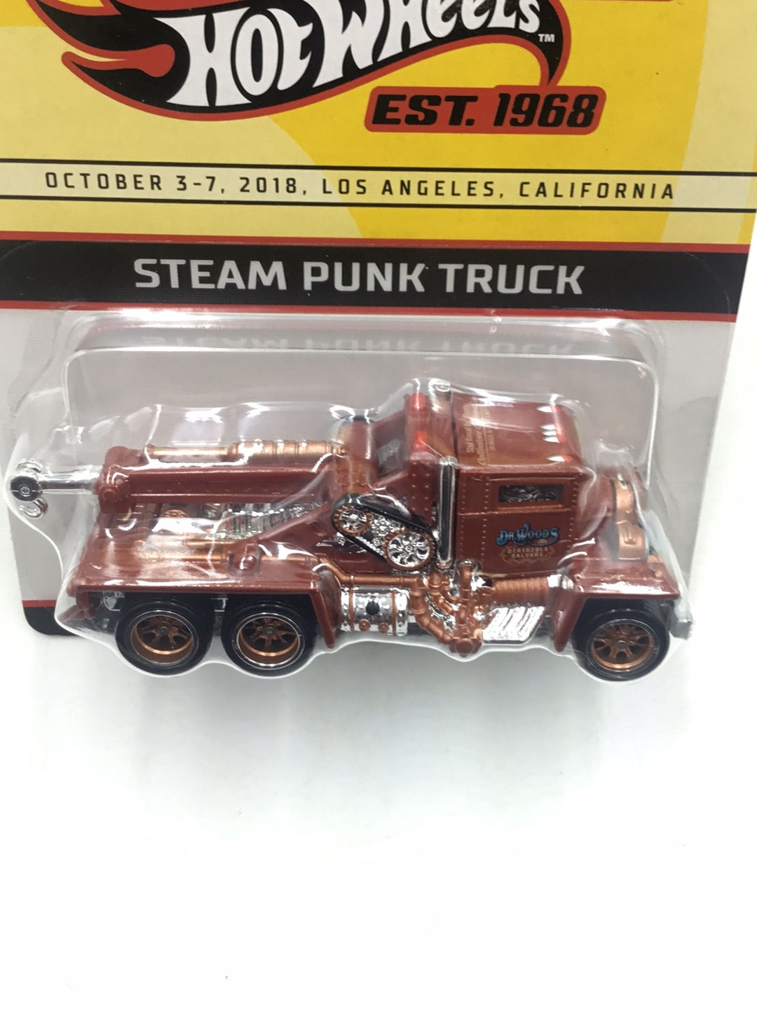 Hot wheels 32nd annual collectors Convention Steam Punk Truck 1700/4000 VHTF with protector