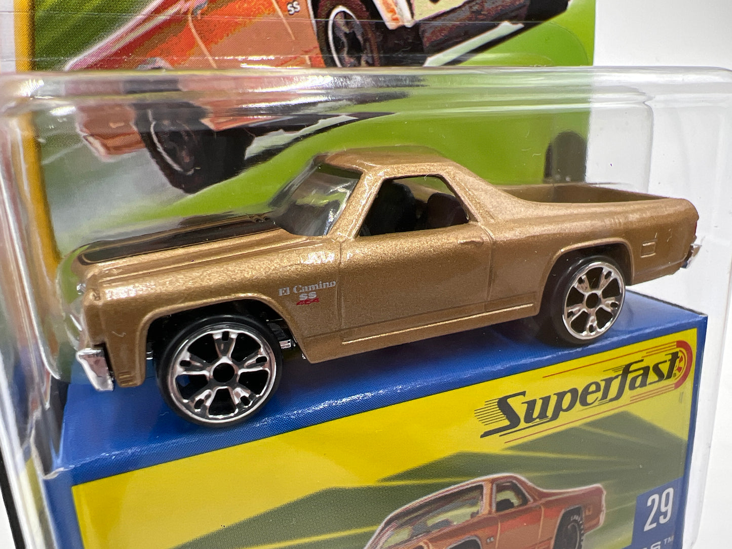 Matchbox Superfast #29 1970 Chevrolet El Camino SS Gold 173i