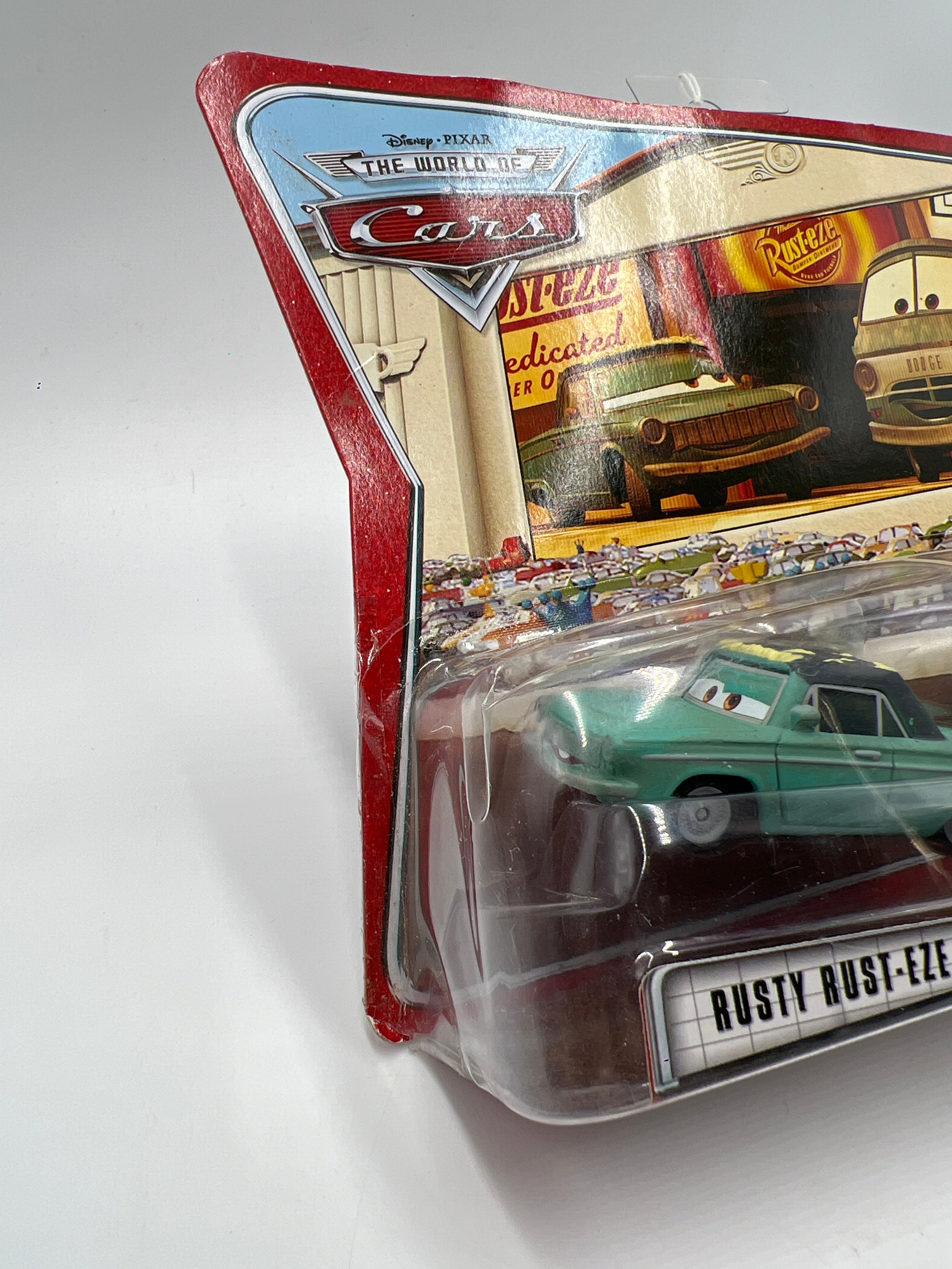 Disney Pixar The World Of Cars 2 Pack Movie Moments Rusty Rust-eze