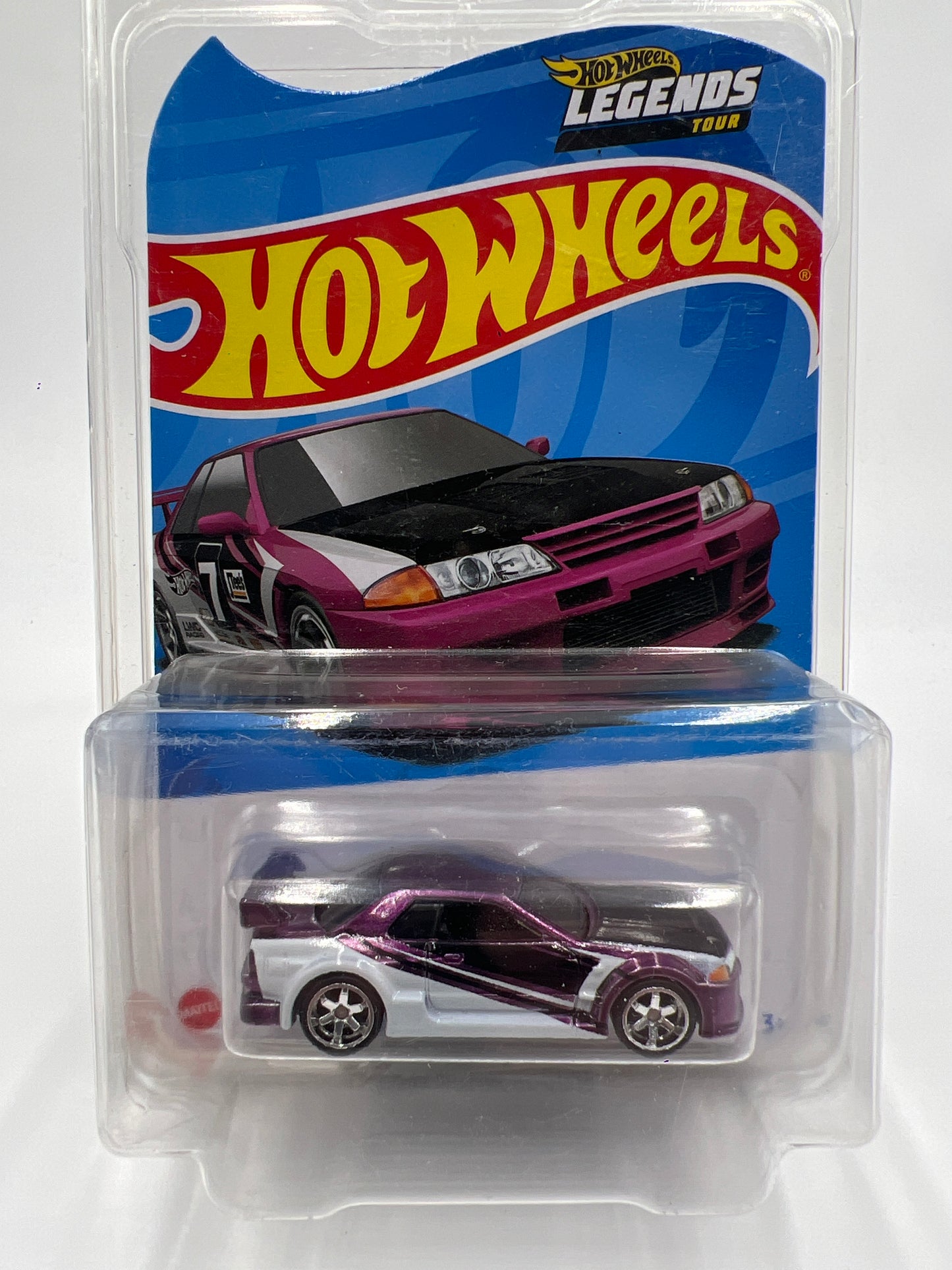2022 HW Legends Tour 1/1 ERROR No Side Tampos Nissan Skyline GT-R R32 W/Protector