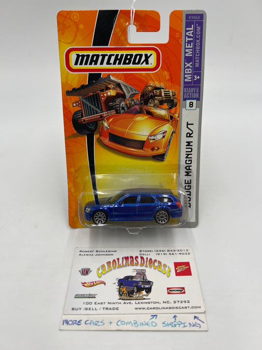 Matchbox MBX Metal #8 Dodge Magnum R/T Blue 215A