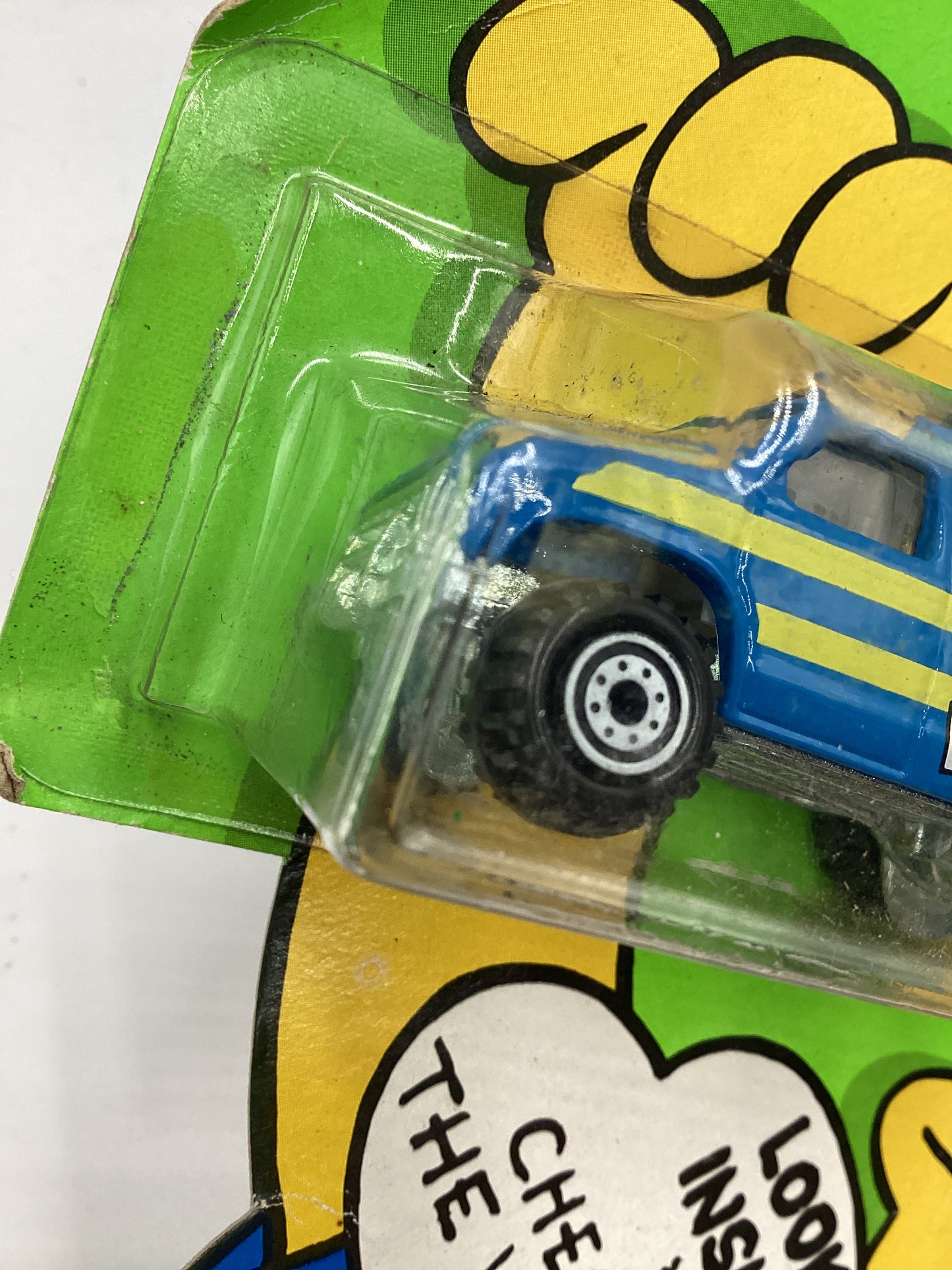 1990 Hot Wheels The Simpson Family Camper Blue