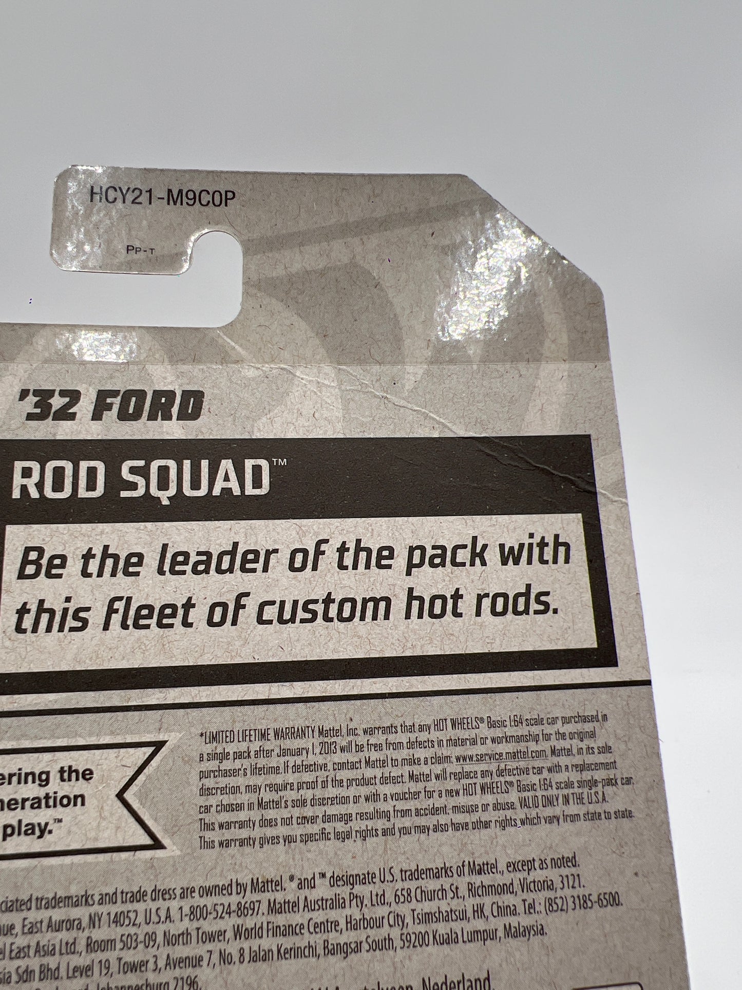 2022 Hot Wheels Super Treasure Hunt #237 32 Ford Gulf Blue W/Protector