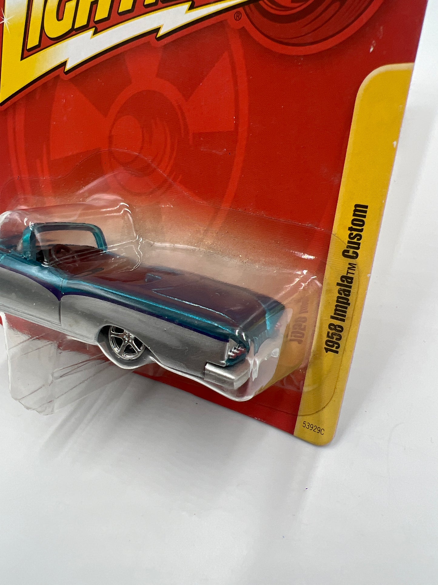 Johnny Lightning New Casting 1958 Impala Custom Silver/Blue 227H