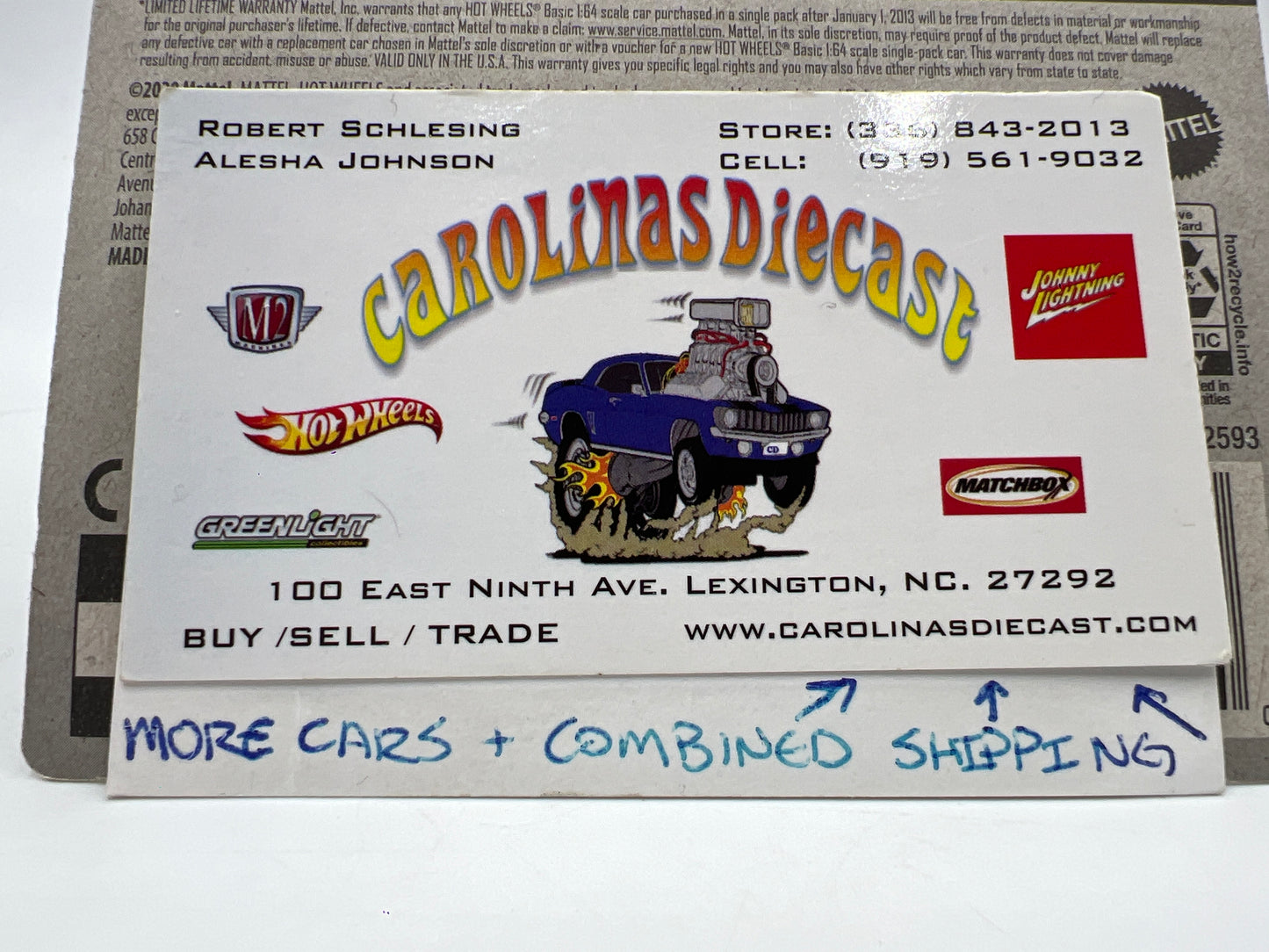 2021 Hot Wheels Glow Racers #111 Duck N Roll Glow In The Dark  123A