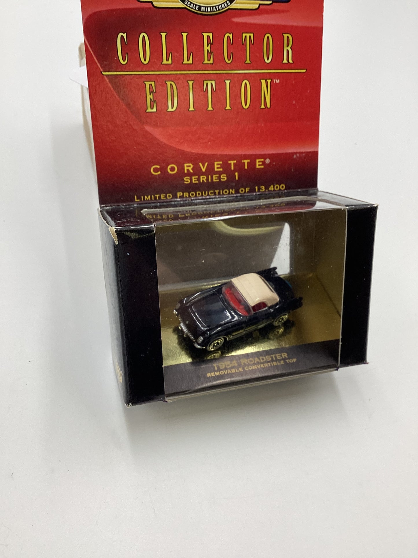 Micro Machines Collectors Edition Corvette Series 1 1954 Roadster Black 1/13400 SR CE 15