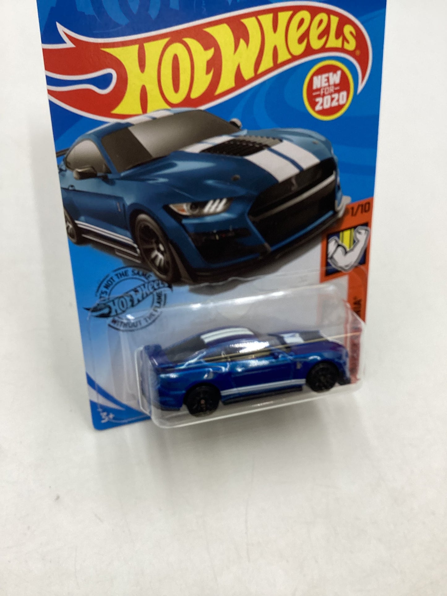 2020 Hot wheels #248 2020 Ford mustang Shelby GT500 Blue 27A