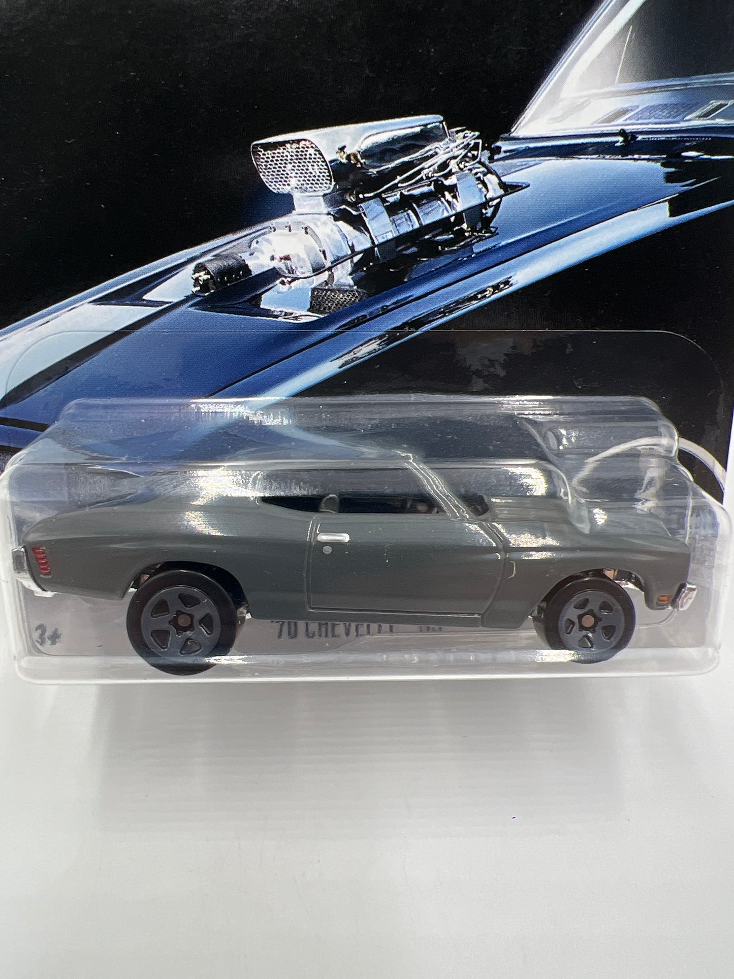 Hot Wheels Fast and Furious #2 2/6 70 Chevelle SS Gray