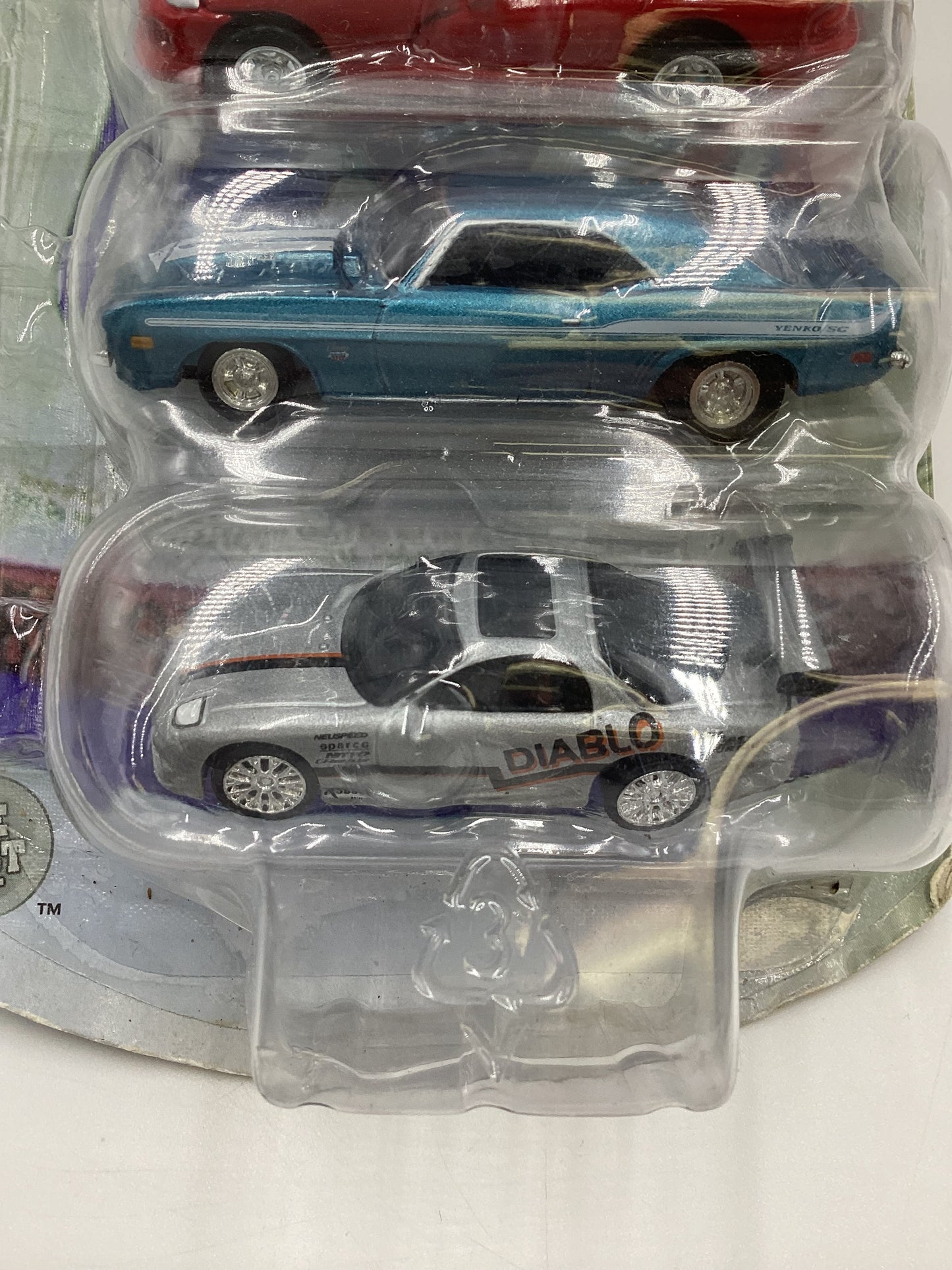 Racing Champions The Fast and Furious 5 Pack Charger/Civic/Viper/Camaro/RX-7