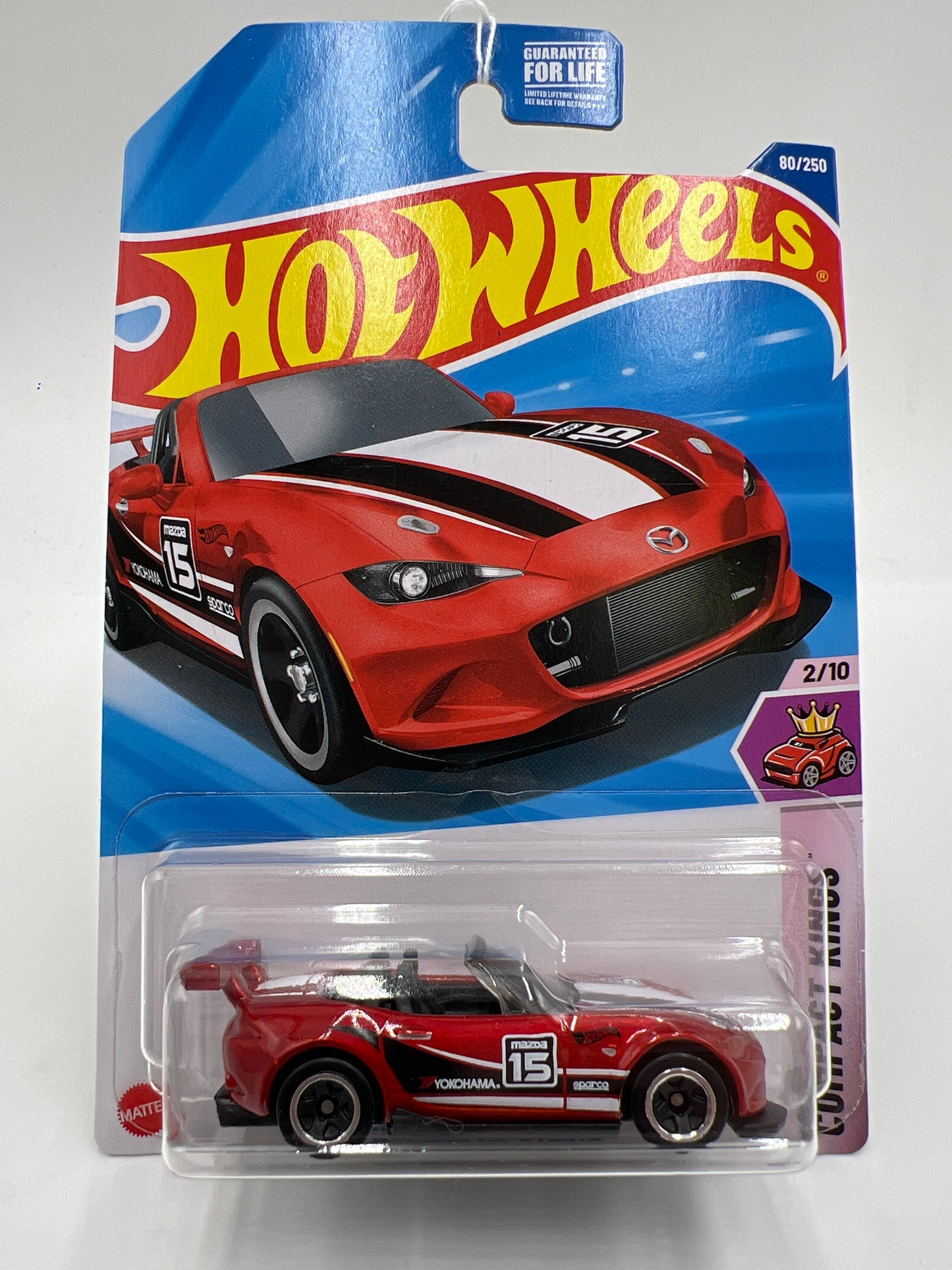 2025 Hot Wheels D Case #80 15 Mazda MX-5 Miata Red 85H