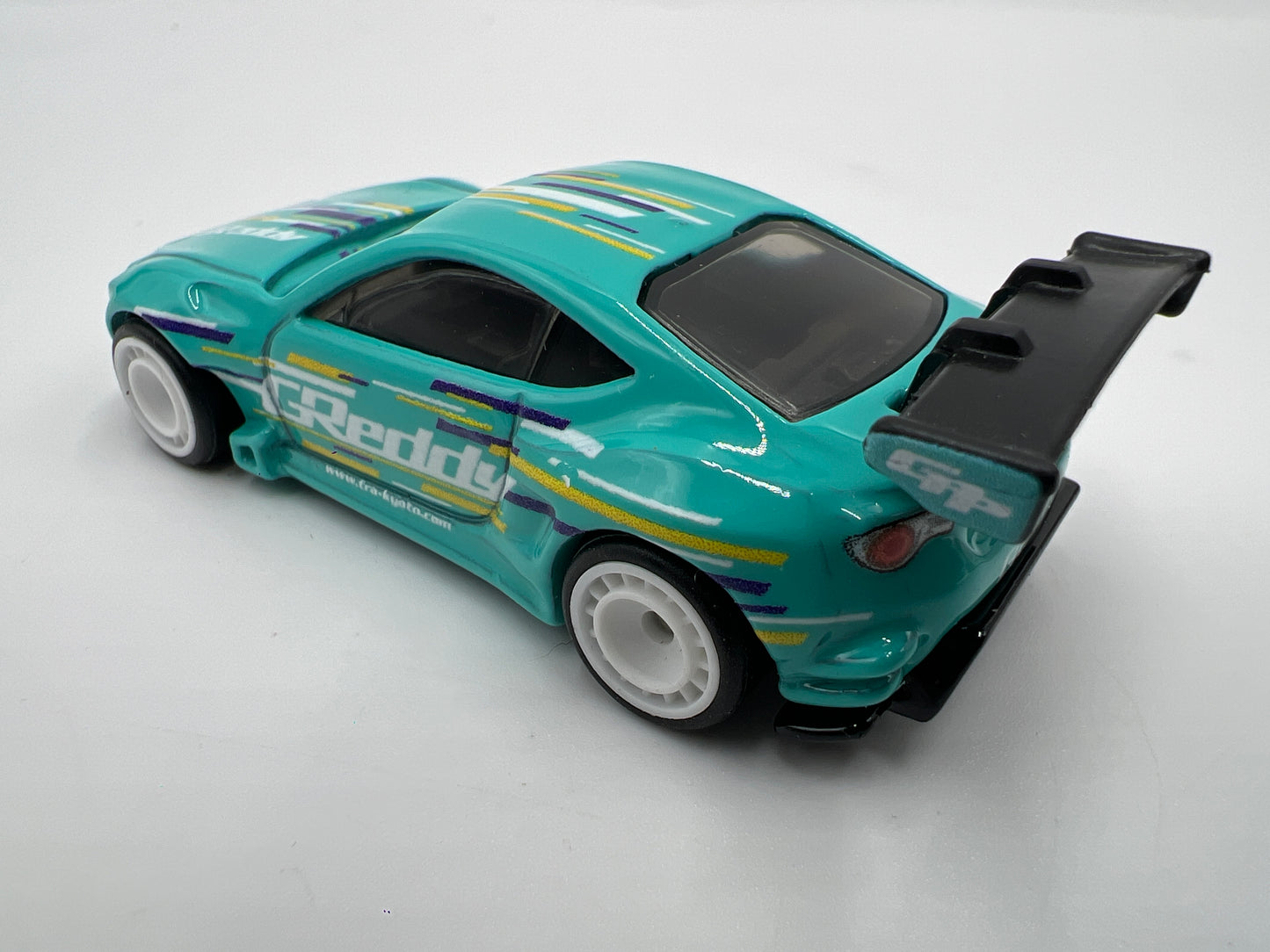 Hot Wheels 1/64 Premium Diorama Set Pandem Subaru BRZ GReddy Light Blue Loose