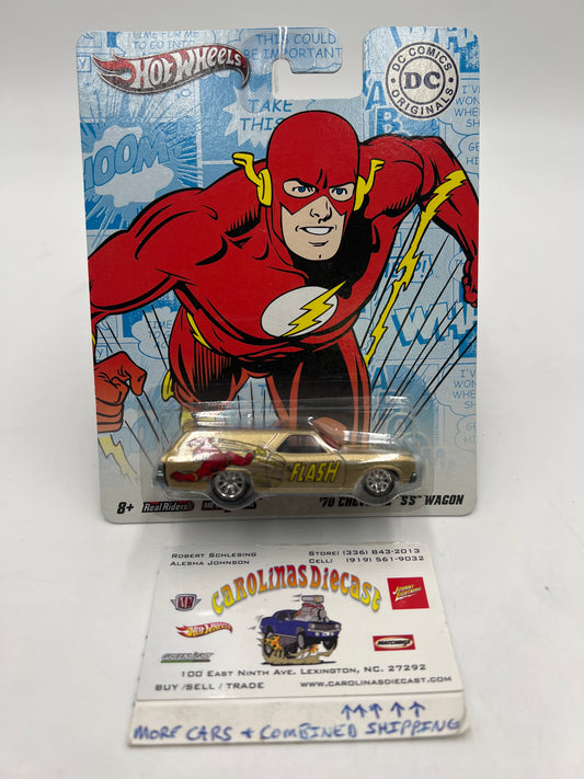 Hot Wheels Pop Culture DC Comics 70 Chevelle SS Wagon Flash 270G