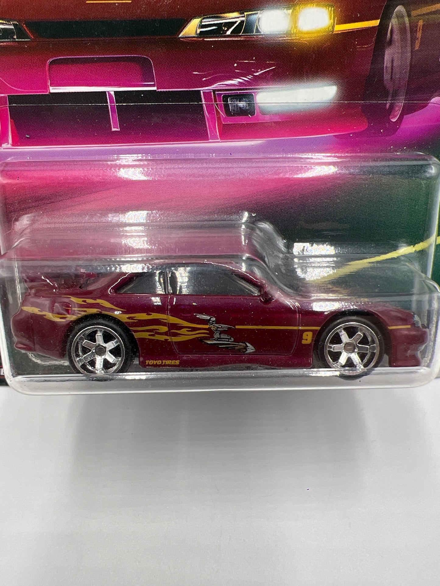 Hot Wheels Fast & Furious Original Fast #1 Nissan 240SX S14 Red W/Protector