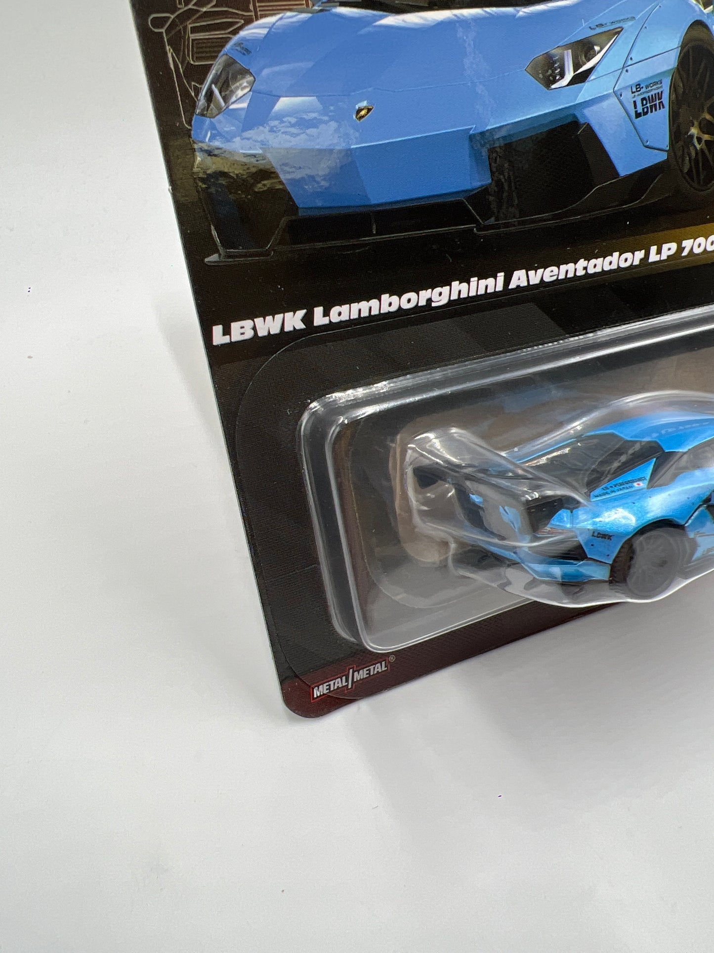 Hot Wheels RLC Elite 64 #4 LBWK Lamborghini Aventador LP 700-4 Blue W/Protector