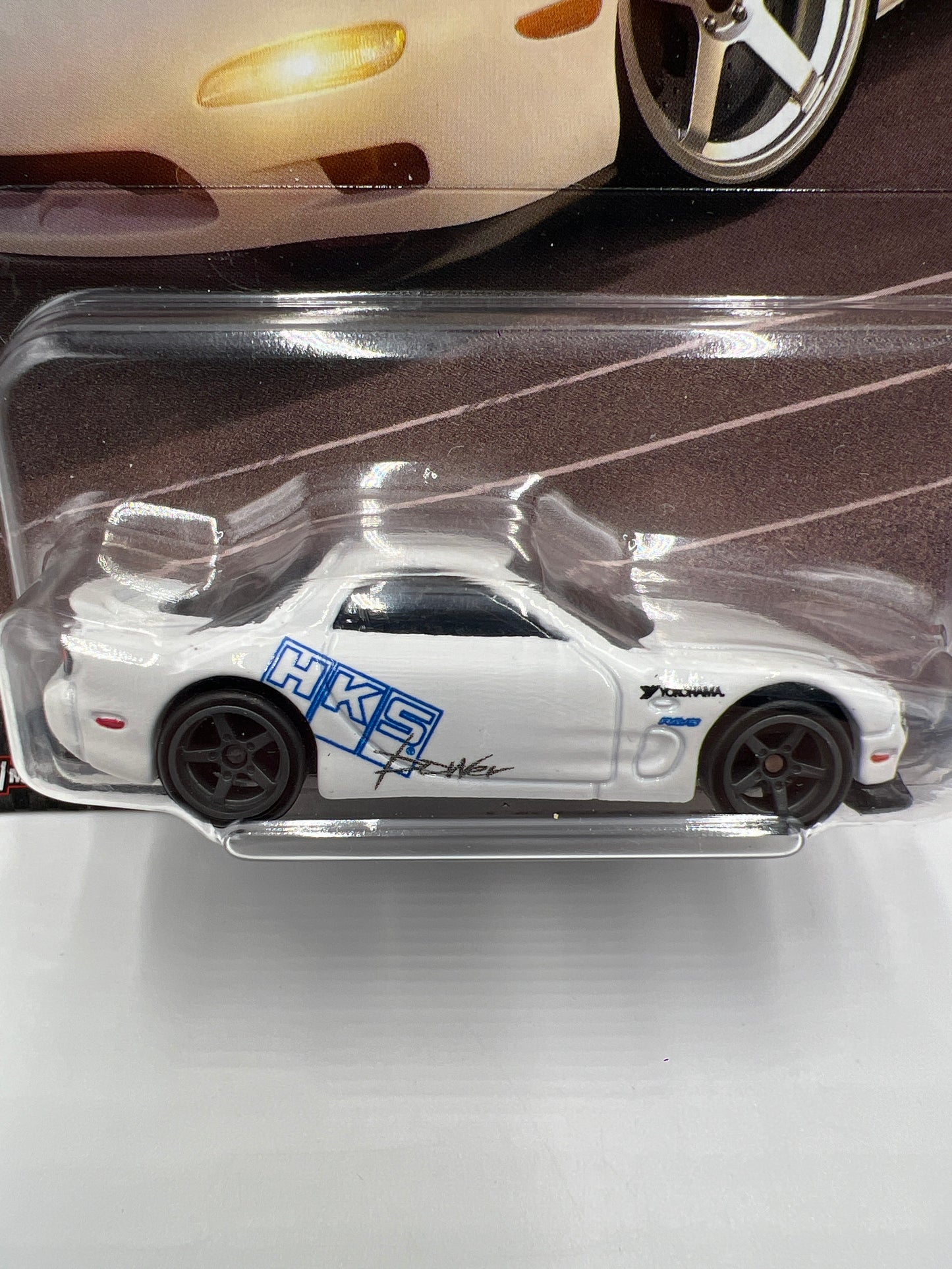 2025 Hot Wheels Premium Fast & Furious #1 Mazda RX-7 FD White 246L