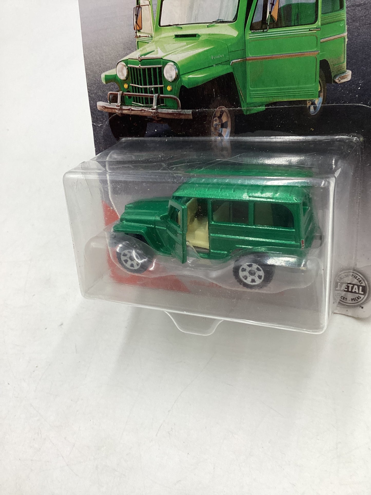 Matchbox Moving Parts 1962 Jeep Willy’s Wagon Green 164F